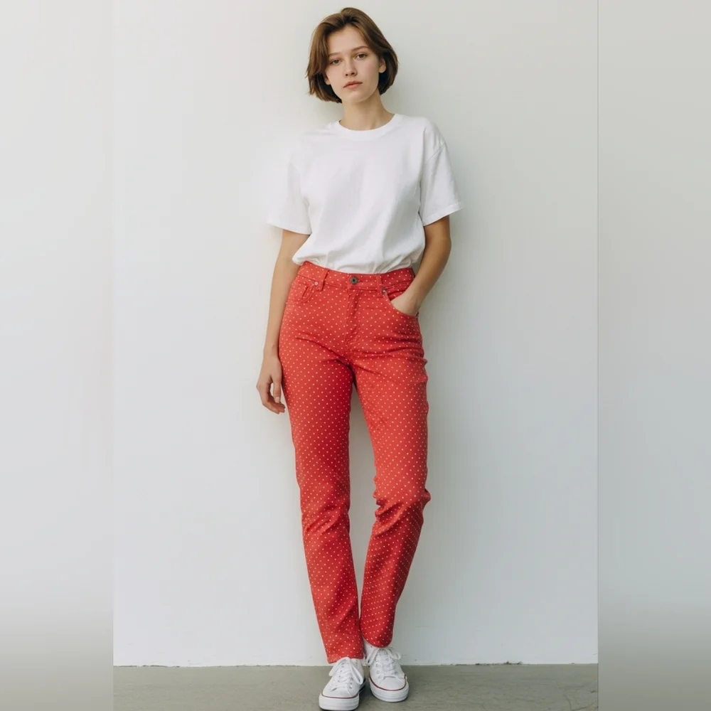 Old Navy Rock Star Women's Red Wagon Western Skinny Jeans NEW Vintage Vibe 70s